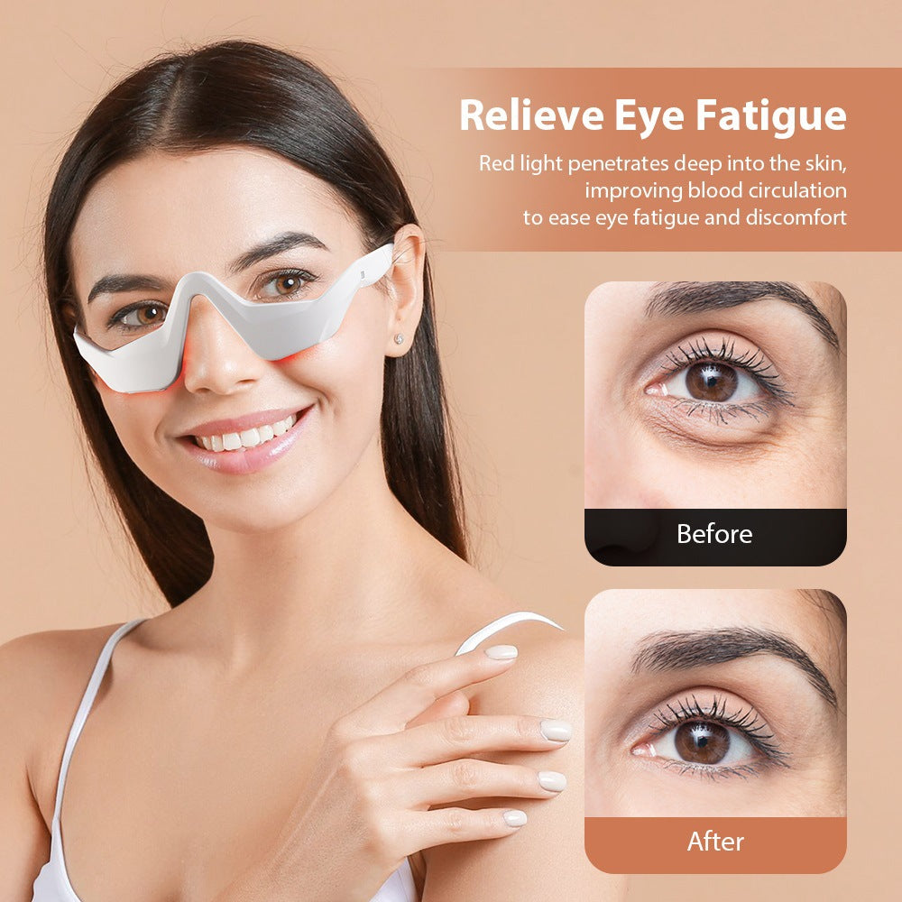 Eye Massager Glasses, Reduce Puffy Eyes & Dark Circles in Minutes and feel instant relief