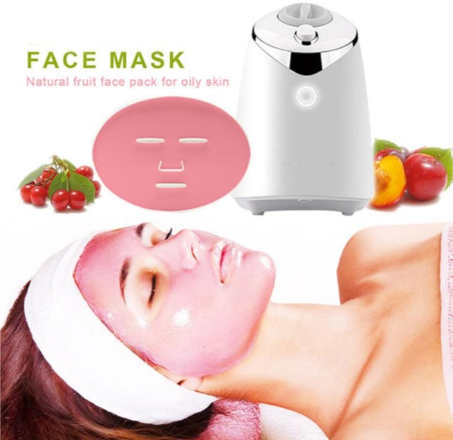 Natural Fruit & Vegetable DIY Facial Mask Machine – Automatic Collagen Skin Spa Treatment at Home