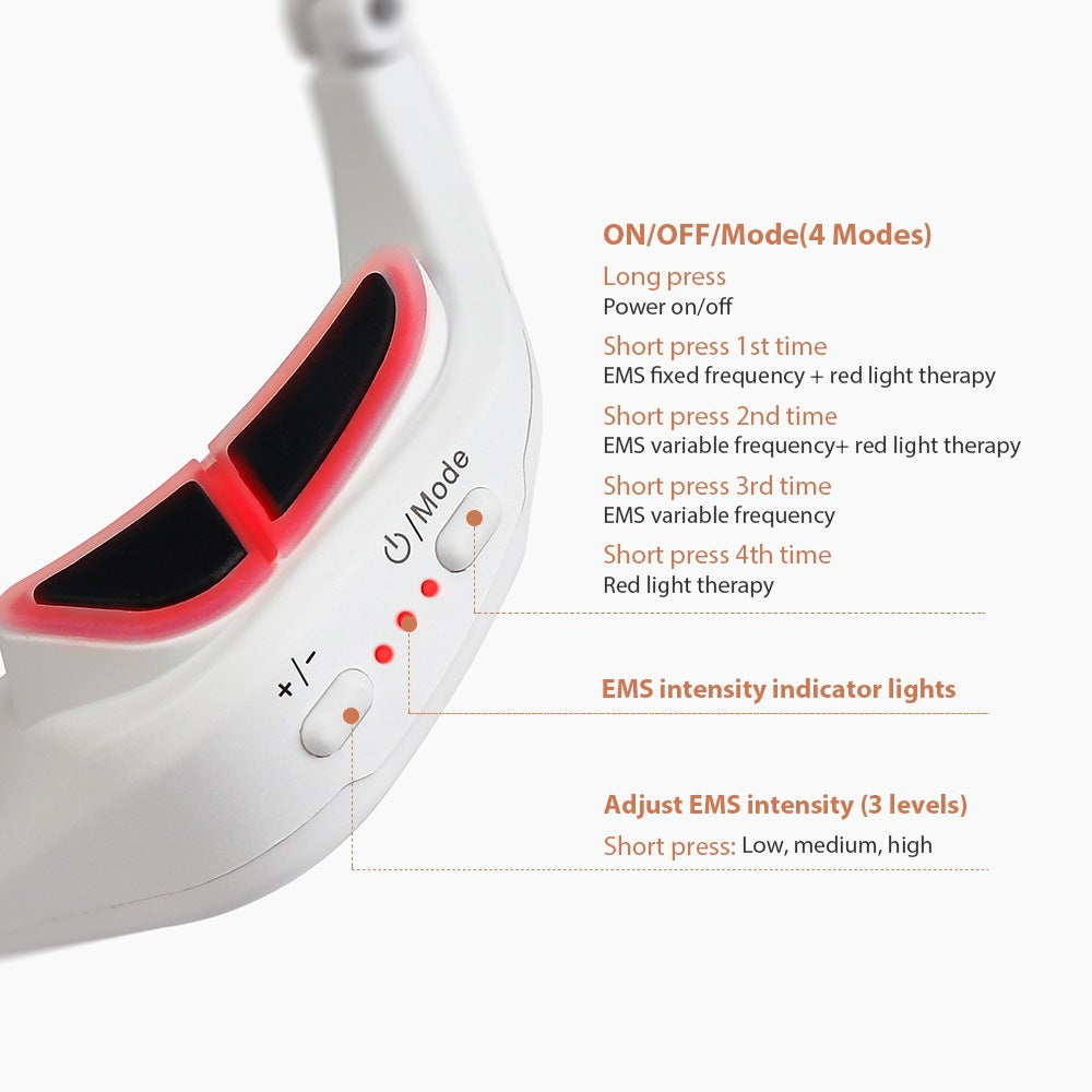 Eye Massager Glasses, Reduce Puffy Eyes & Dark Circles in Minutes and feel instant relief