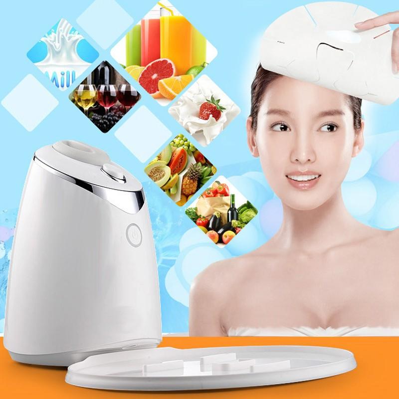 Natural Fruit & Vegetable DIY Facial Mask Machine – Automatic Collagen Skin Spa Treatment at Home