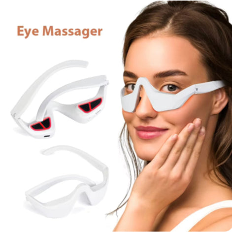 Eye Massager Glasses, Reduce Puffy Eyes & Dark Circles in Minutes and feel instant relief